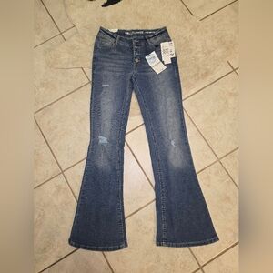 Women's Blue Flared Jeans